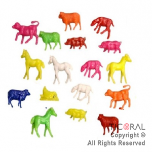 ANIMALITOS DE LA GRANJA PLASTICOS x 25